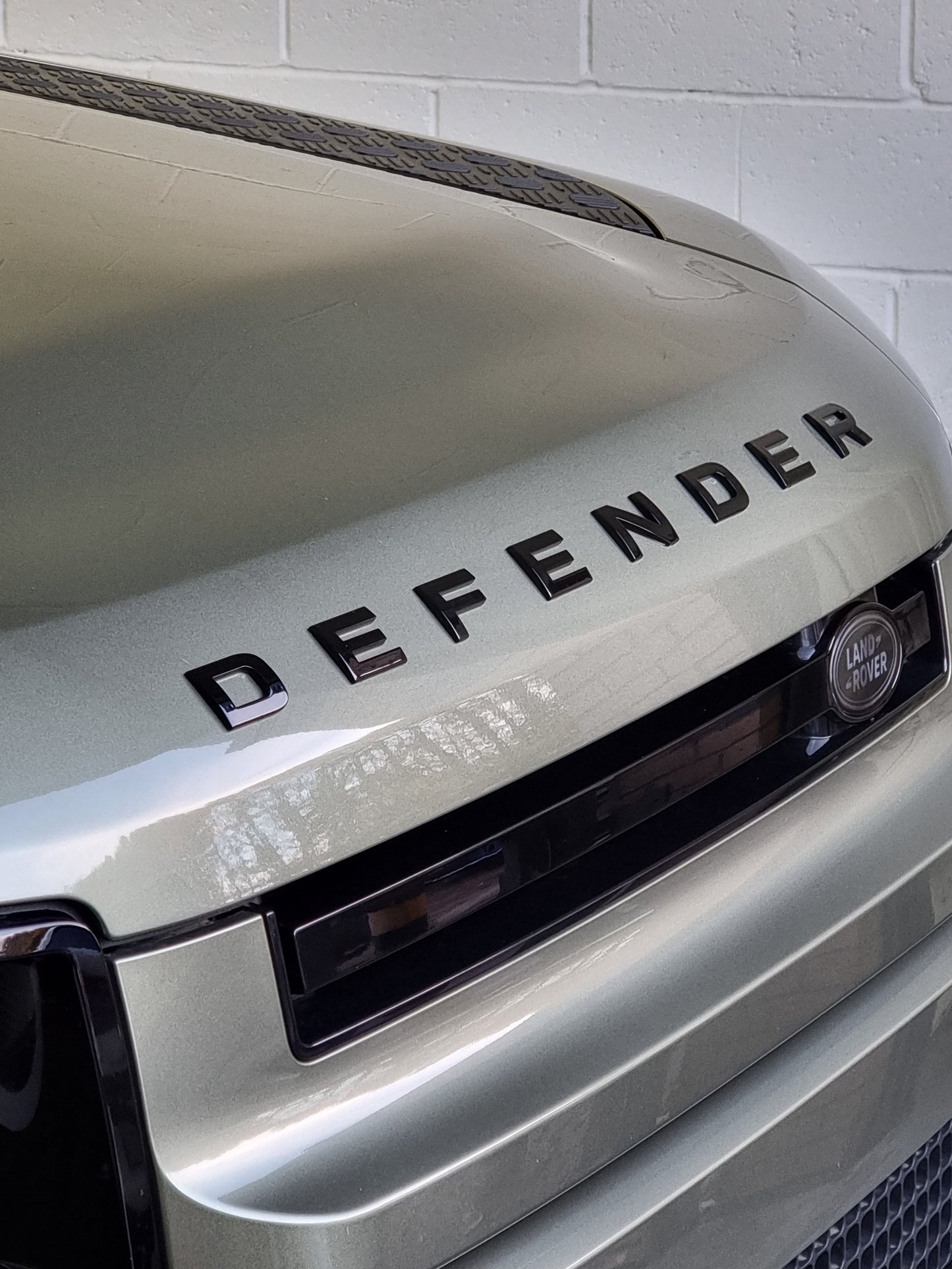 Land Rover Defender Bonnet Lettering