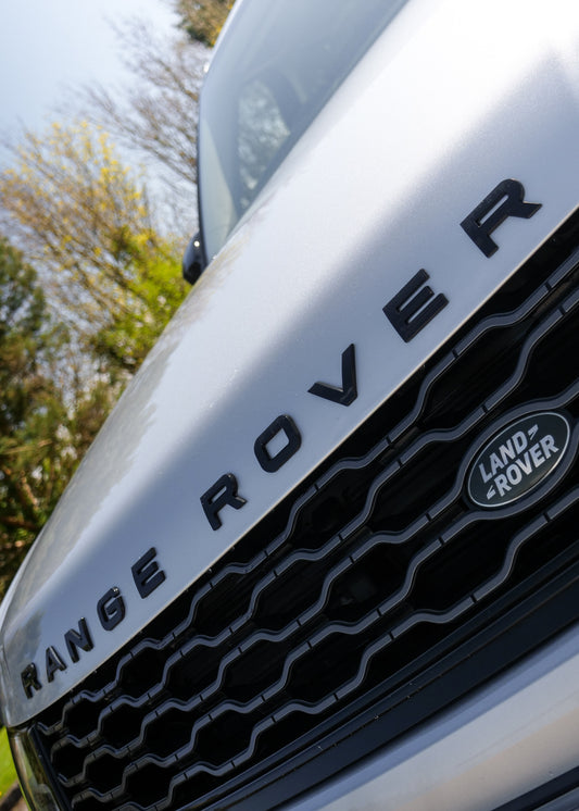 Range Rover Gloss Black Lettering / Badges