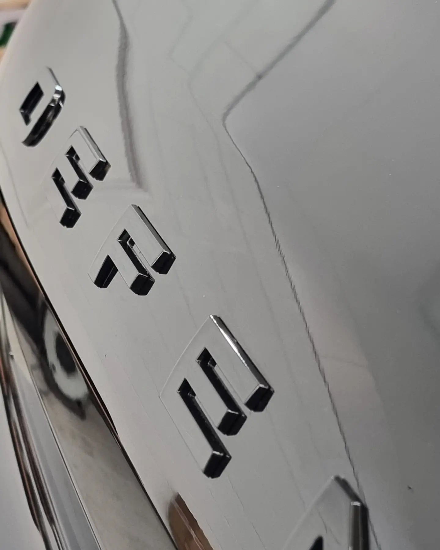 Land Rover Defender Bonnet Lettering